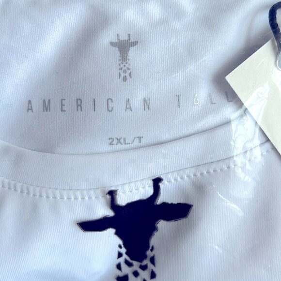 American Tall, Crewneck Bodysuit for Tall Women - Bright White. Size: 2XL. NWT. - Picture 3 of 11